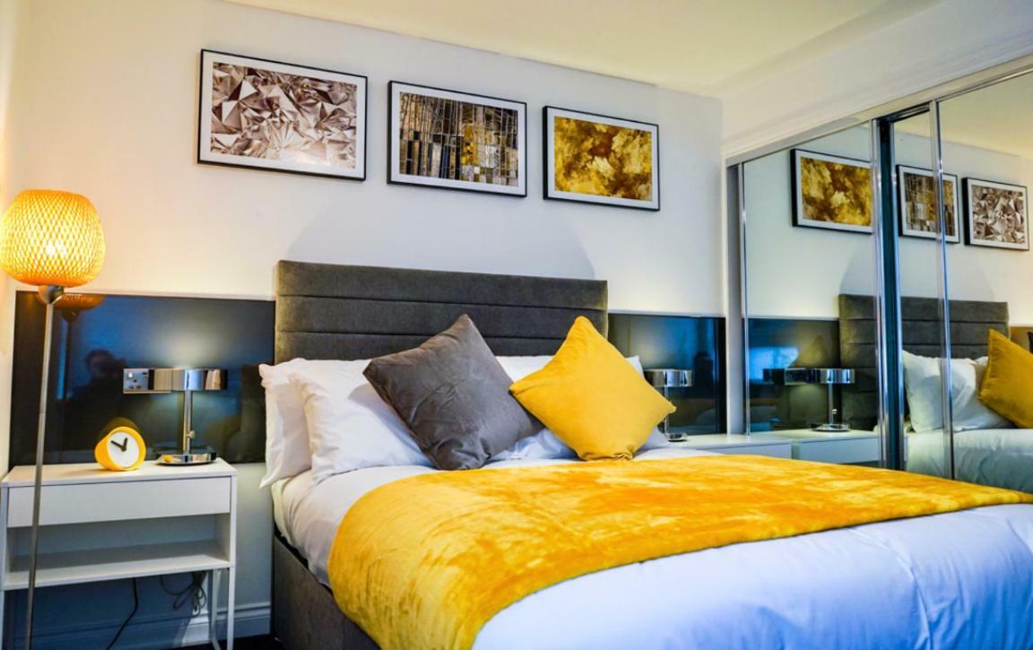 Hydro Apartment With Free Car Park Glasgow Bagian luar foto