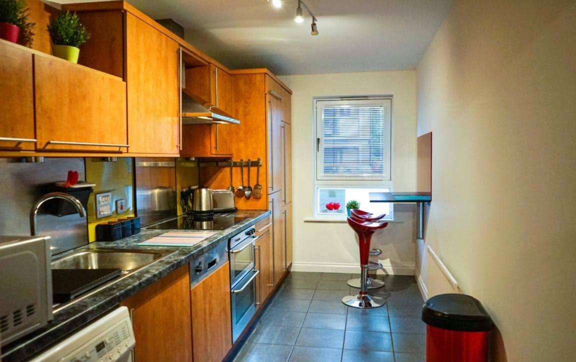 Hydro Apartment With Free Car Park Glasgow Bagian luar foto